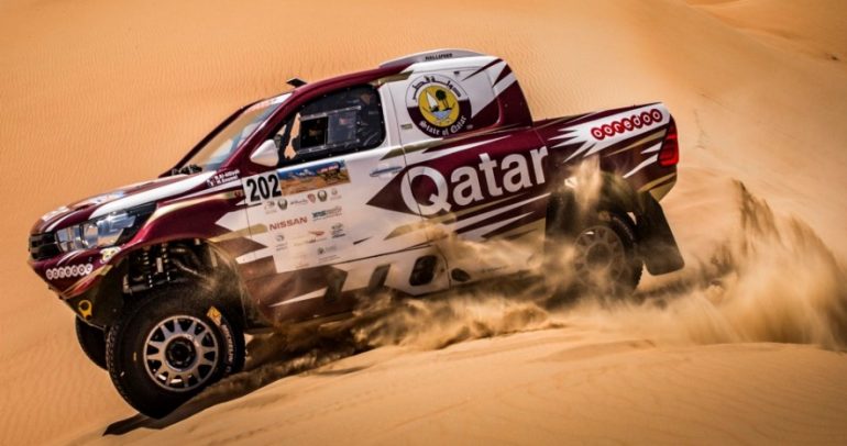 رالي قطر كروس كاونتري كأس العالم للراليات الصحراوية الطويلة 2017 الجولة الرابعة